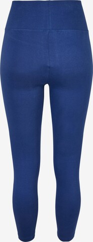 Urban Classics Skinny Leggings in Blau