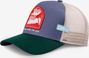 Cappello da baseball 'Comes The Sun' di Coastal in blu: frontale