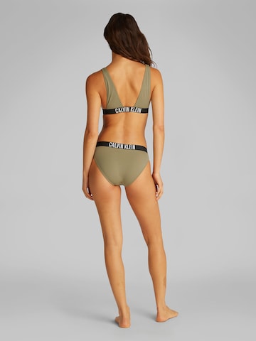 Calvin Klein Swimwear Низ бикини в Зеленый