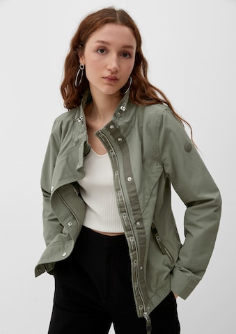 QS Prehodna jakna | zelena barva: sprednja stran