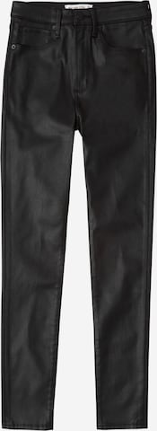 Abercrombie & Fitch Skinny Jeans in Zwart: voorkant