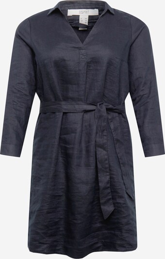 Esprit Curves Robe-chemise en noir, Vue avec produit