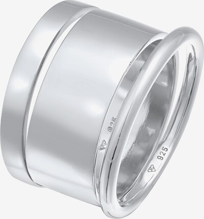 ELLI Ring Wide Ring 'Ring Set' in silber, Produktansicht