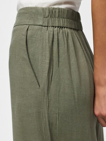 PIECES Loosefit Bukser 'PCVinsty' i grøn