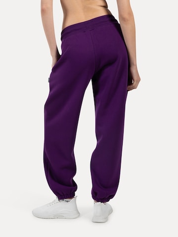 Effilé Pantalon Smilodox en violet