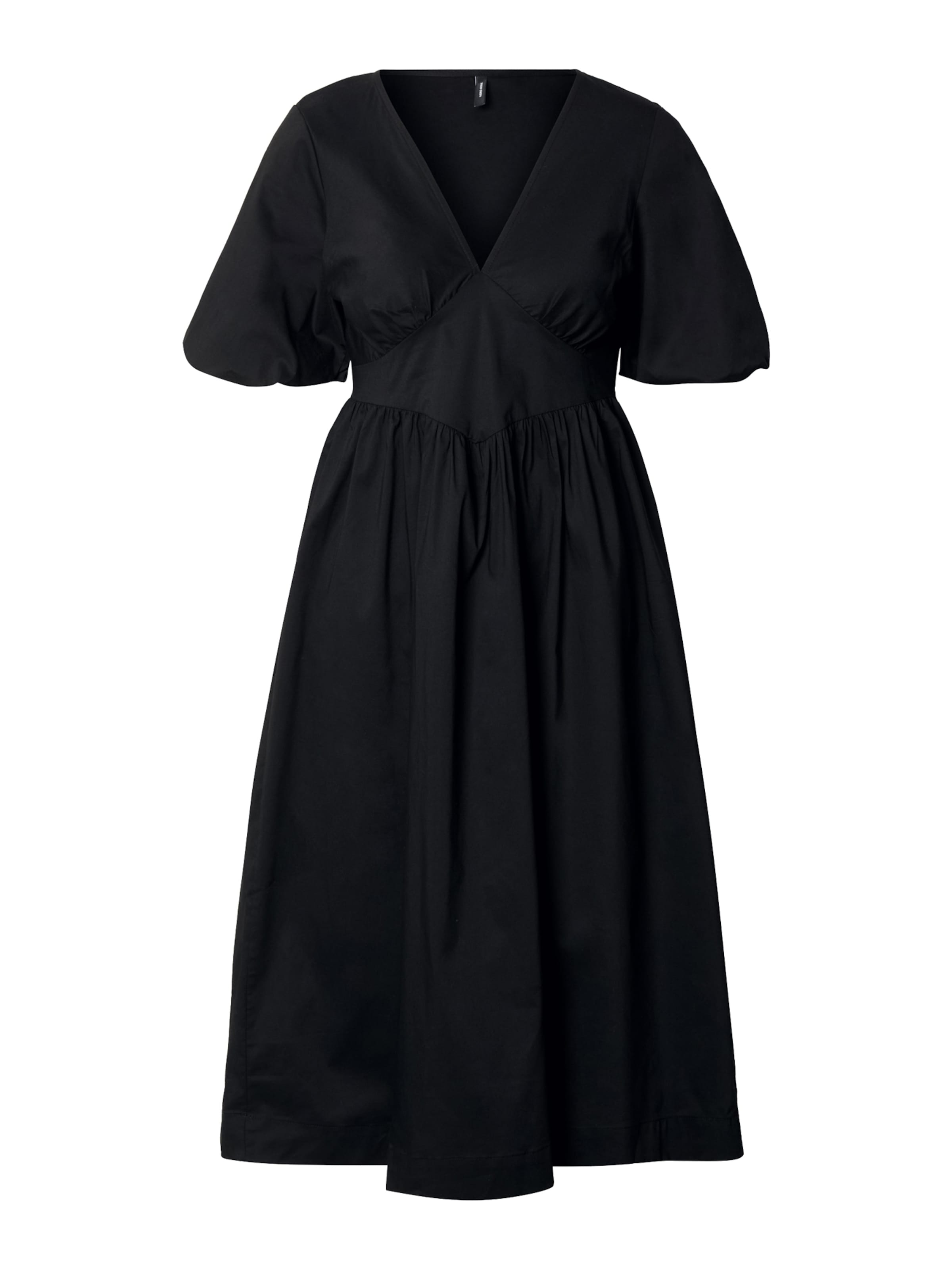 Vero Moda Petite Jurk 'VMFRIBA' in Zwart: voorkant