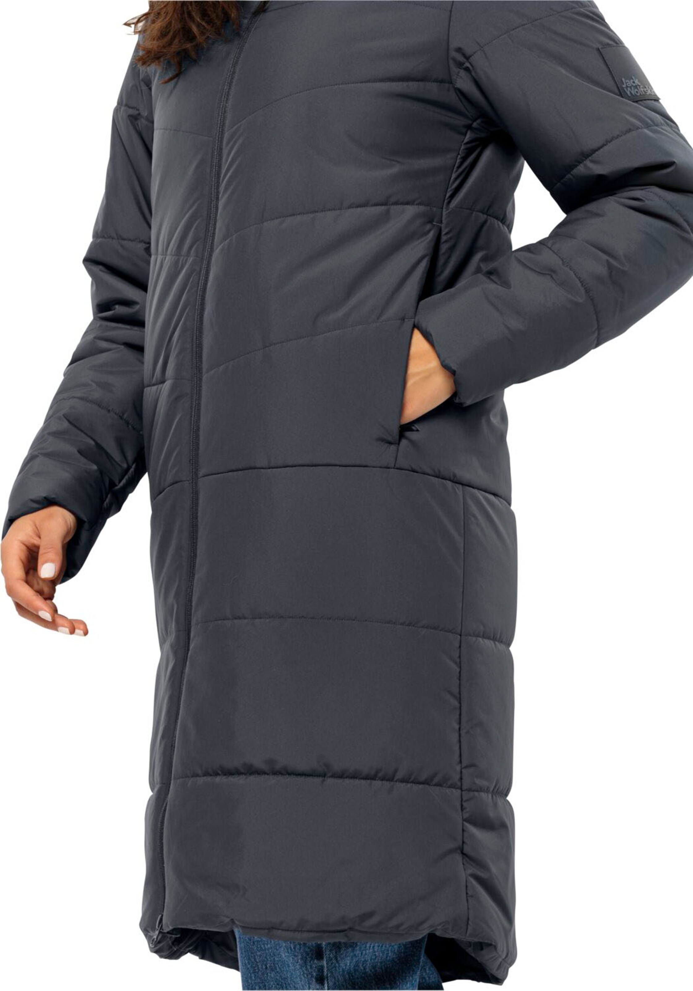 JACK WOLFSKIN Winter Coat in Grey
