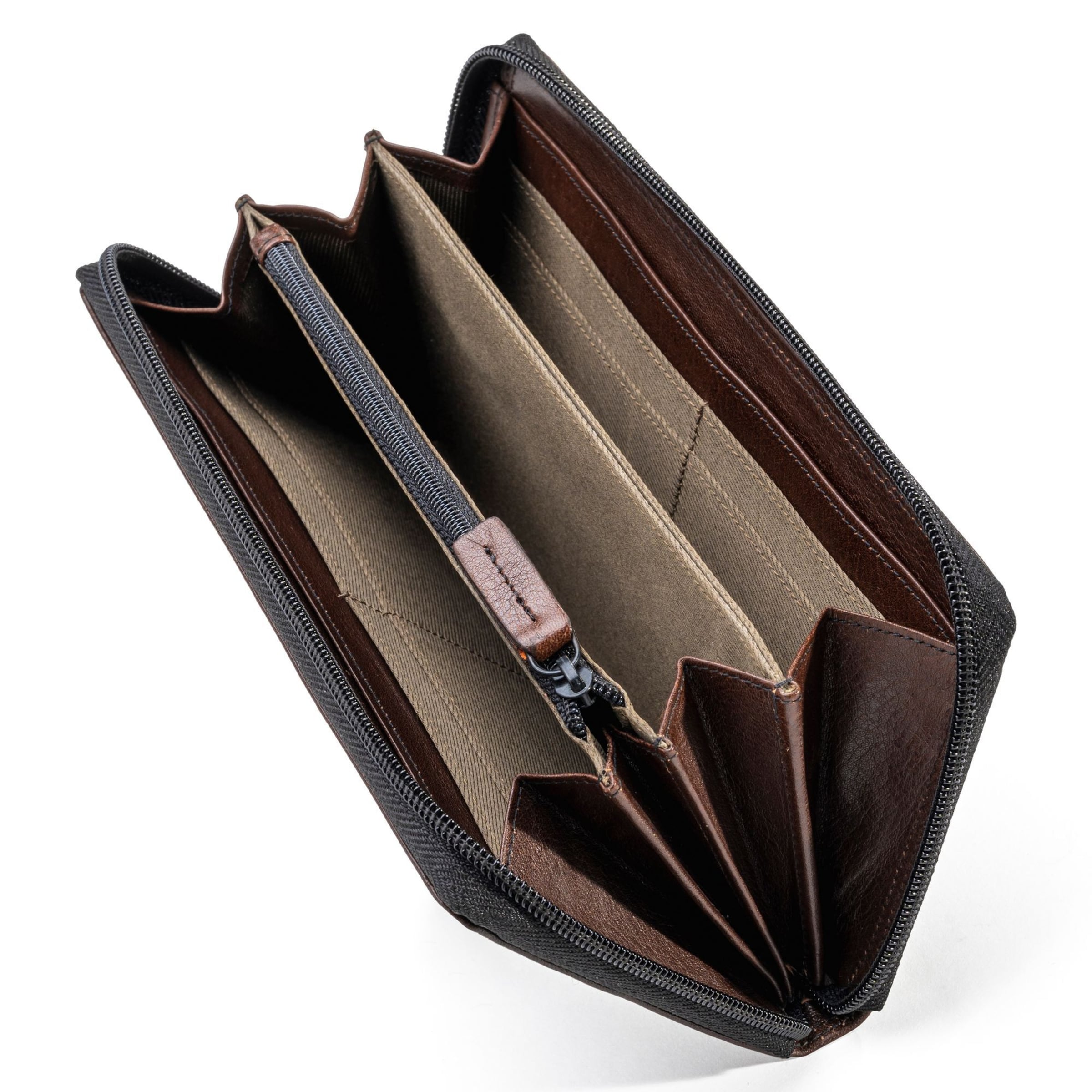 Portamonete di Farmhood in marrone