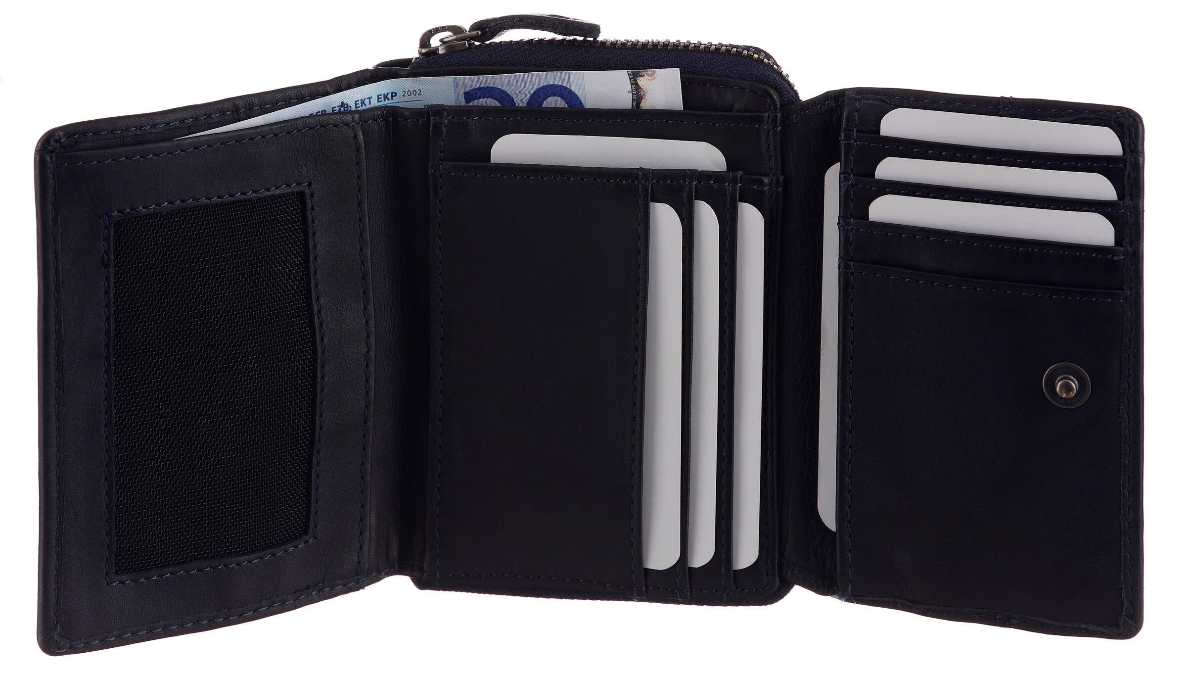 Harbour 2nd Wallet 'Carla' in Blue