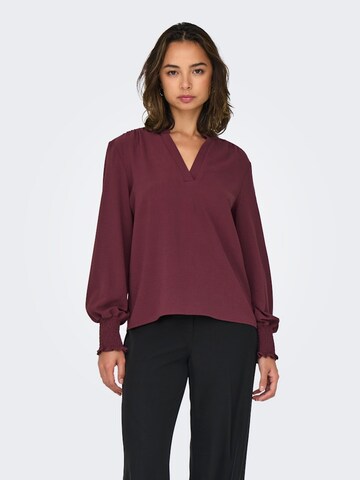 ONLY - Blusa 'ONLMette' en rojo: frente