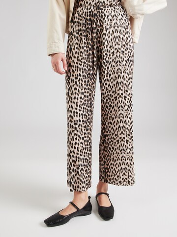 OH APRIL Wide leg Trousers 'Kiera' in Brown: front