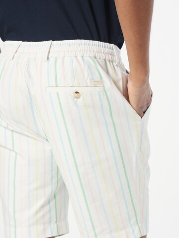regular Pantaloni con pieghe 'BLAKE' di SCOTCH & SODA in bianco