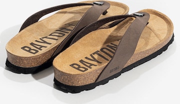 Bayton T-bar sandals 'LUCCA' in Brown