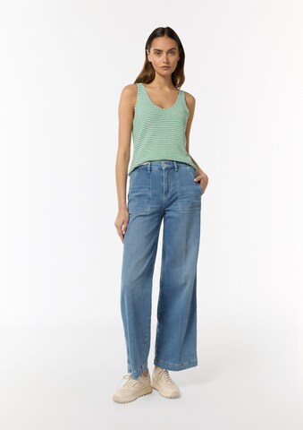 comma casual identity Gebreide top in Groen