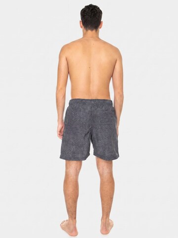 Santa Cruz Szorty kąpielowe do kolan 'RIGID BROKEN DOT SWIMSHORT BLACK ACID WASH' w kolorze szary