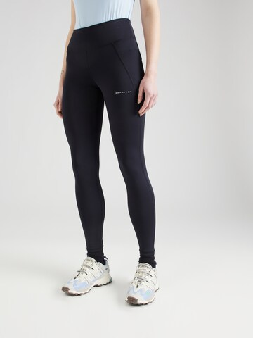 Skinny Pantalon de sport Röhnisch en noir : devant