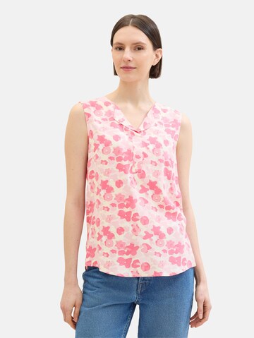 TOM TAILOR Blouse in Roze: voorkant