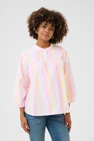CULTURE Bluse 'Beha' i pink: forside