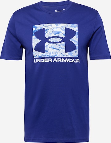 UNDER ARMOUR - Camisa funcionais em azul: frente