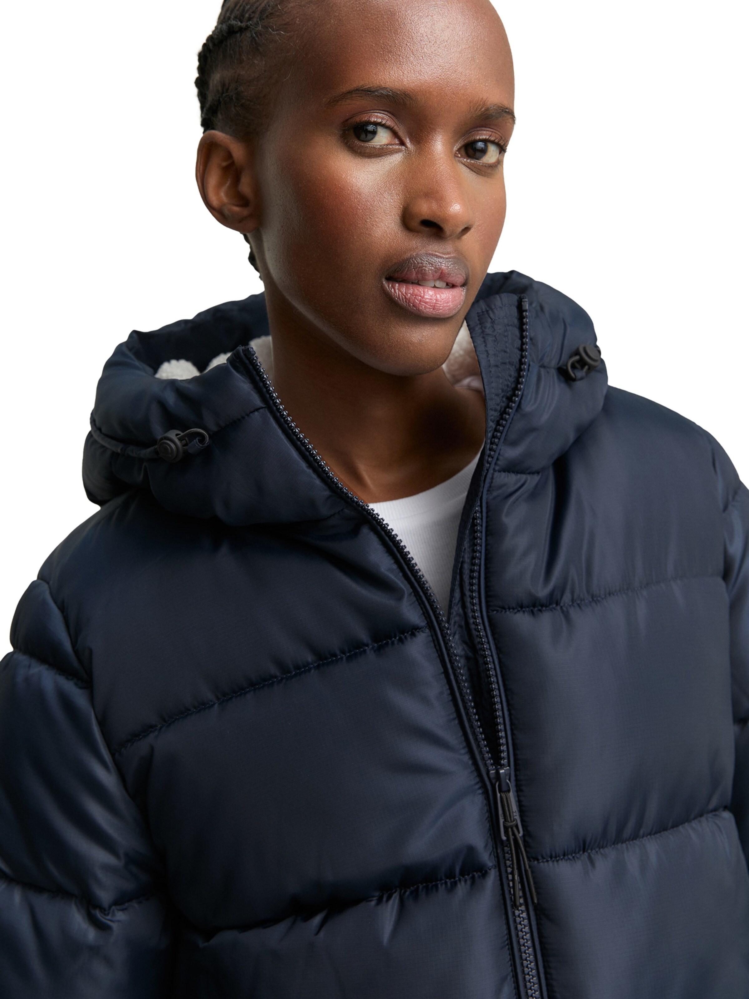 zils TOM TAILOR DENIM Ziemas mētelis