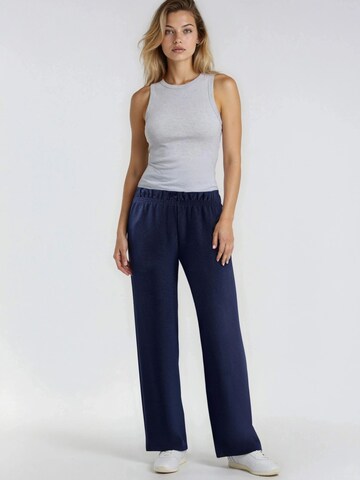 Wide leg Pantaloni di Hiccup in blu