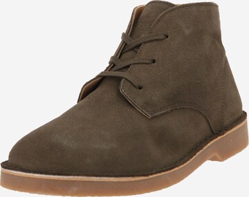 Boots chukka 'RIGA' di SELECTED HOMME in verde: frontale