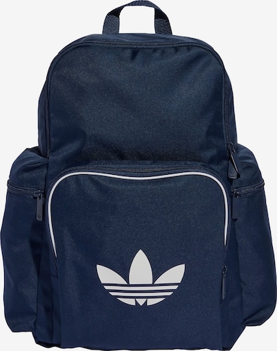 Kuprinė 'Adicolor' iš ADIDAS ORIGINALS, spalva – tamsiai mėlyna jūros spalva / balta, Prekių apžvalga