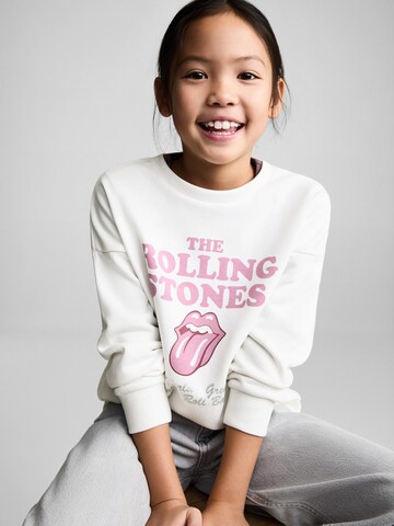 MANGO KIDS Sweatshirt 'Rolling' in Weiß