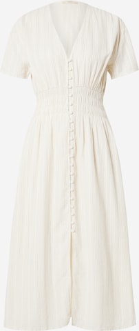 sessun - Vestido camisero en beige: frente
