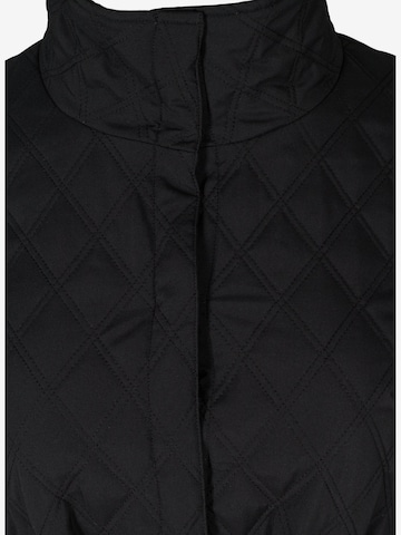 Zizzi Ανοιξιάτικο και φθινοπωρινό παλτό 'MWEDNESDAY' σε μαύρο