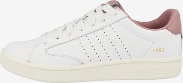 K-SWISS Sneakers laag 'Lozan Klub Lth' in Wit