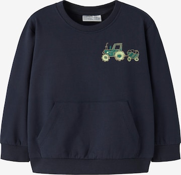 NAME IT Sweatshirt 'NMMVUGO' i blå: forside