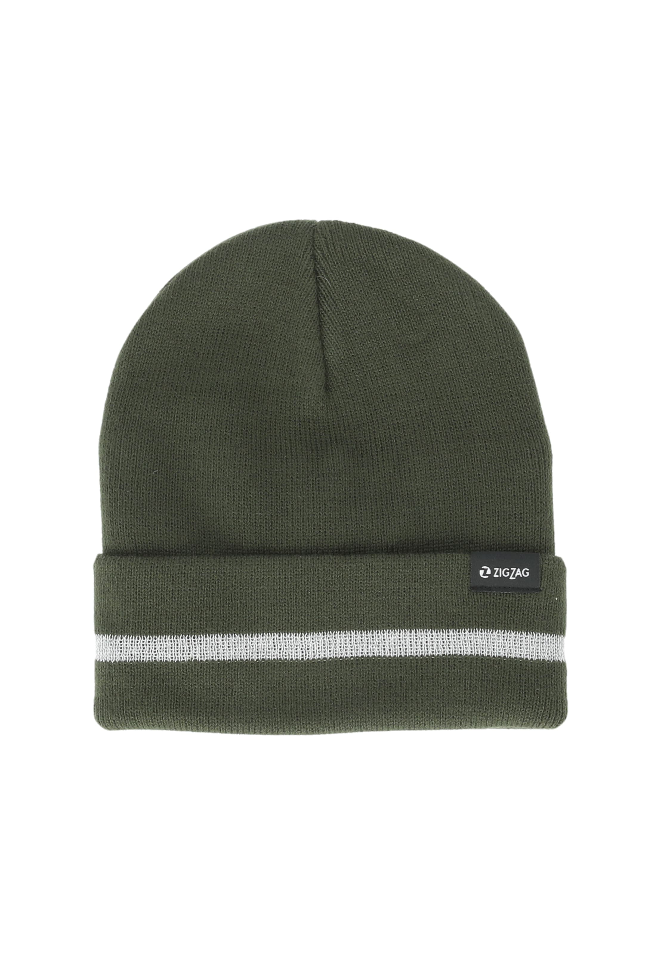 ZigZag Mütze 'Pacman' in Grün: Vorderseite