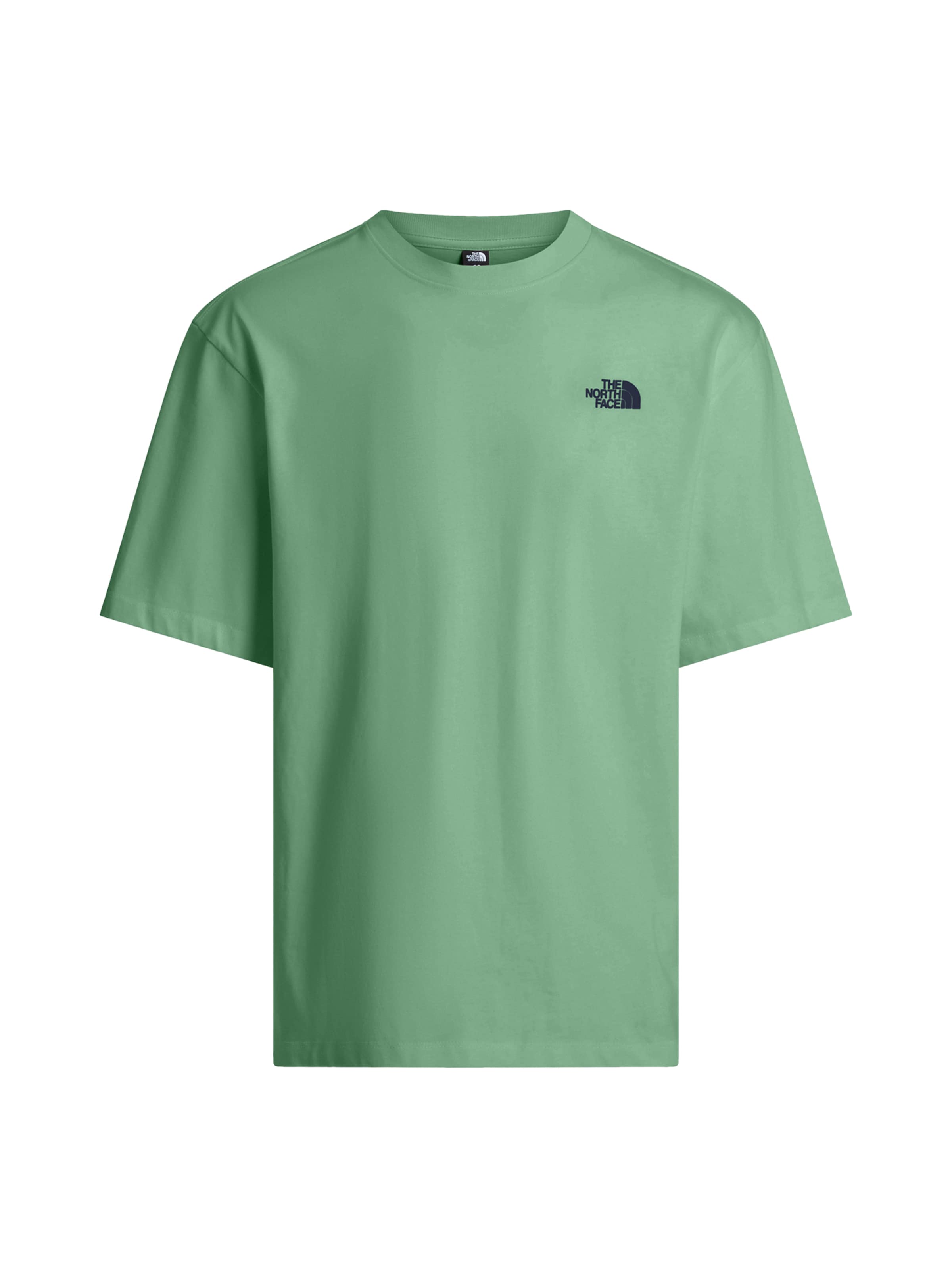 THE NORTH FACE T-Shirt in navy / hellgrün / rosa, Produktansicht