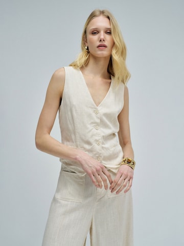 Salsa Jeans Top in Beige: voorkant