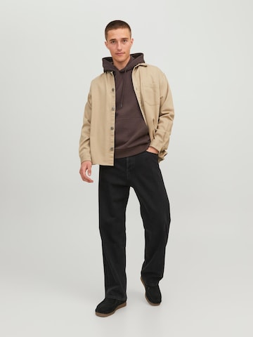 Sweat-shirt 'BRADLEY' JACK & JONES en marron