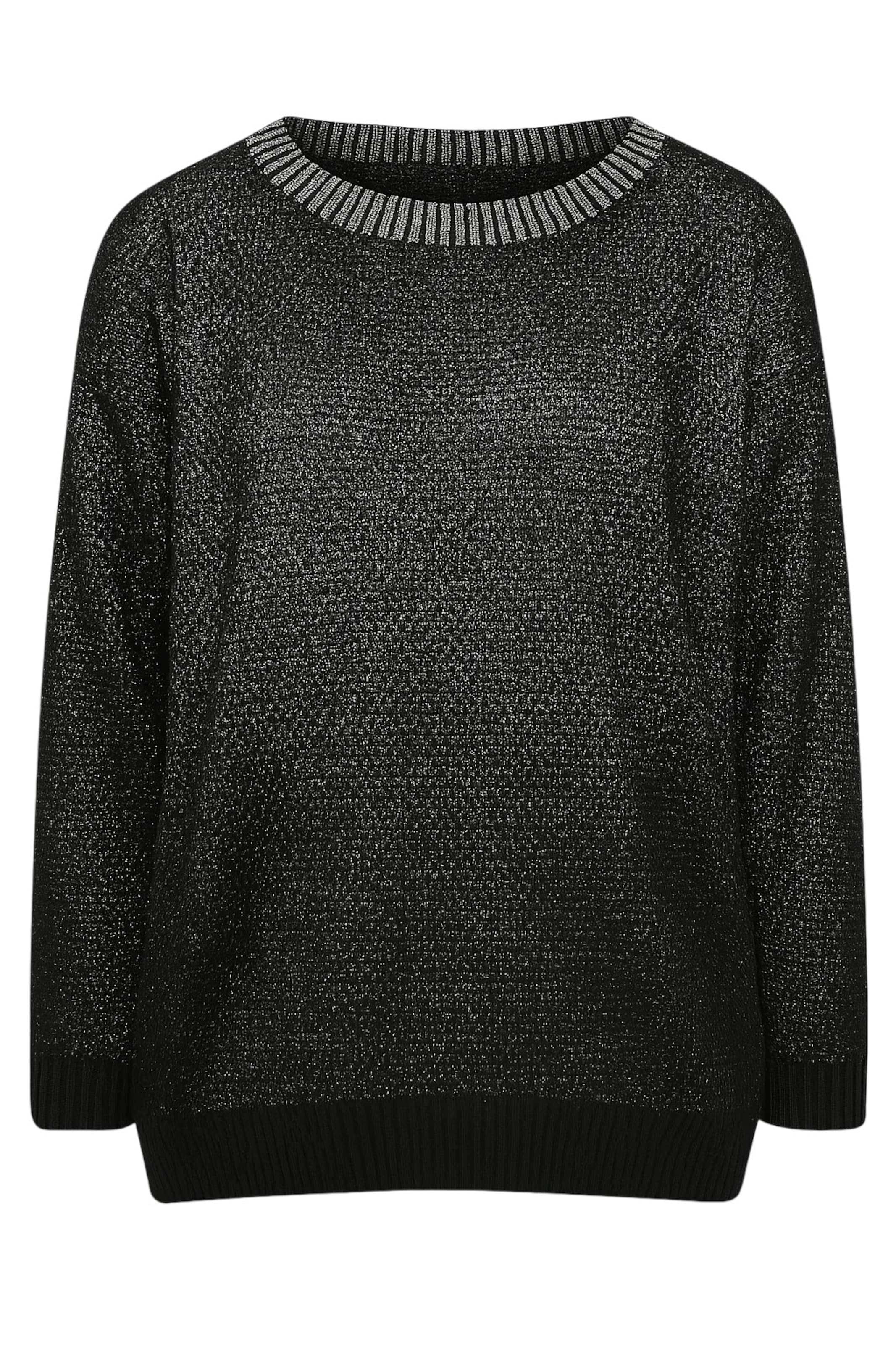 Shape Of You Trui in Zwart: voorkant