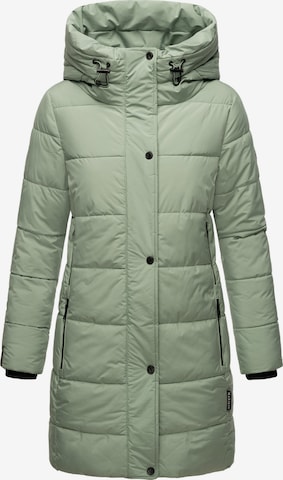 MARIKOO Χειμερινό παλτό 'Karumikoo XVI' σε πράσινο: μπροστά