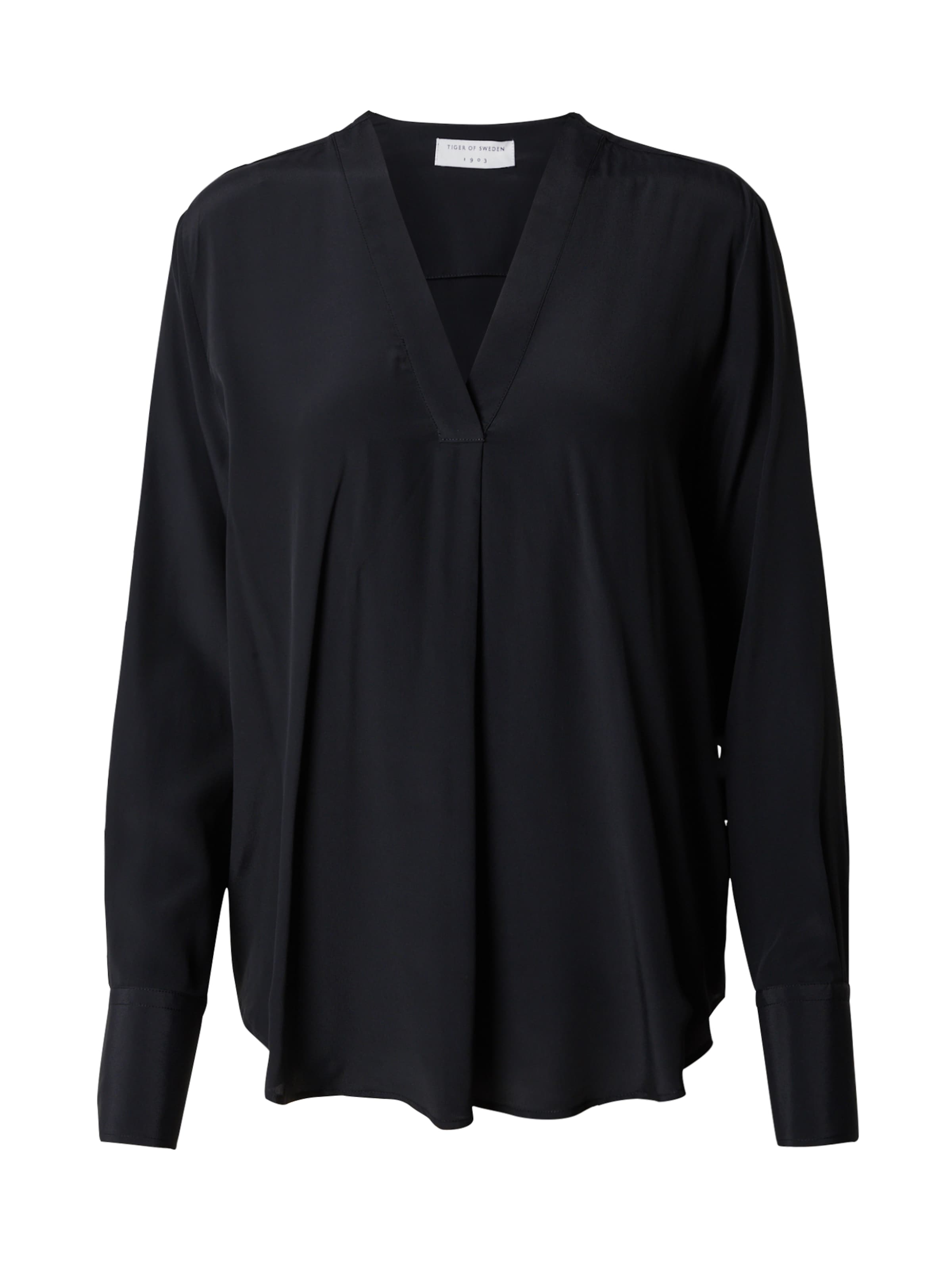 Tiger of Sweden Blouse 'KASIA 2' in Zwart: voorkant