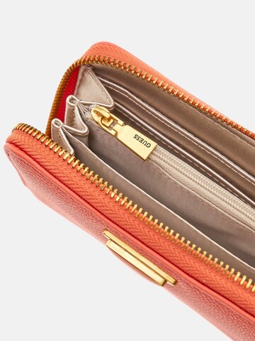 GUESS Wallet 'COSETTE' in Orange