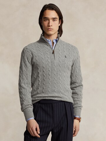 Polo Ralph Lauren - Jersey en gris: frente