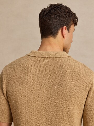 DAN FOX APPAREL Knit Cardigan 'Gustav' in Beige