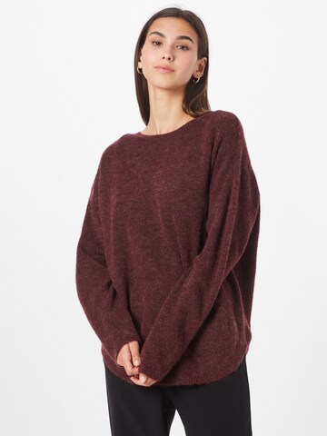 Pull-over 'KATIE' VERO MODA en rouge : devant