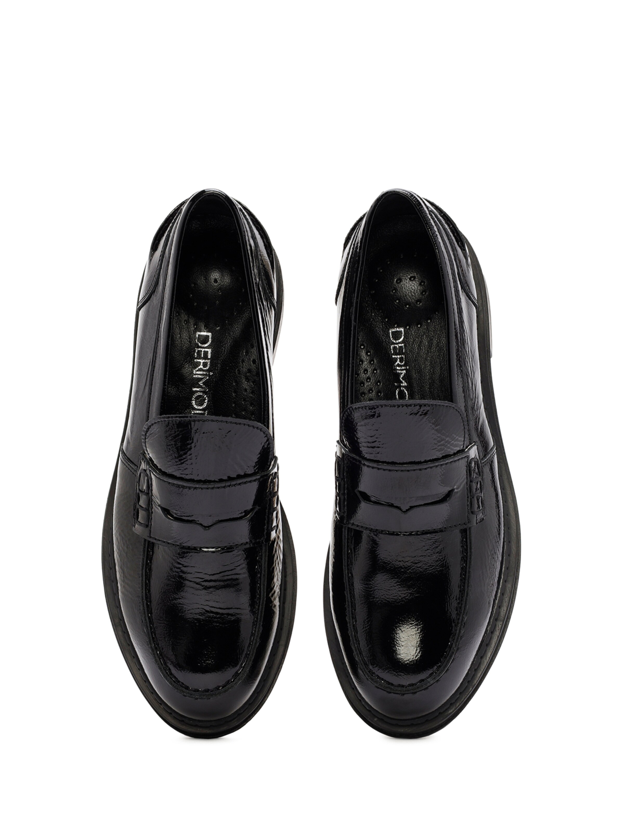 Derimod Slipper in Schwarz