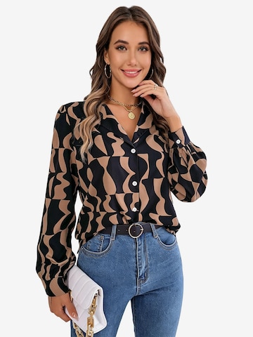 KoJooin Bluse in Braun