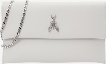 PATRIZIA PEPE Клатч в Серебристый: спереди