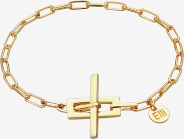 ELLI PREMIUM Armband T-Bar in Gold: predná strana