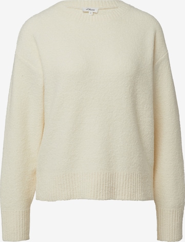 Pull-over s.Oliver en beige : devant