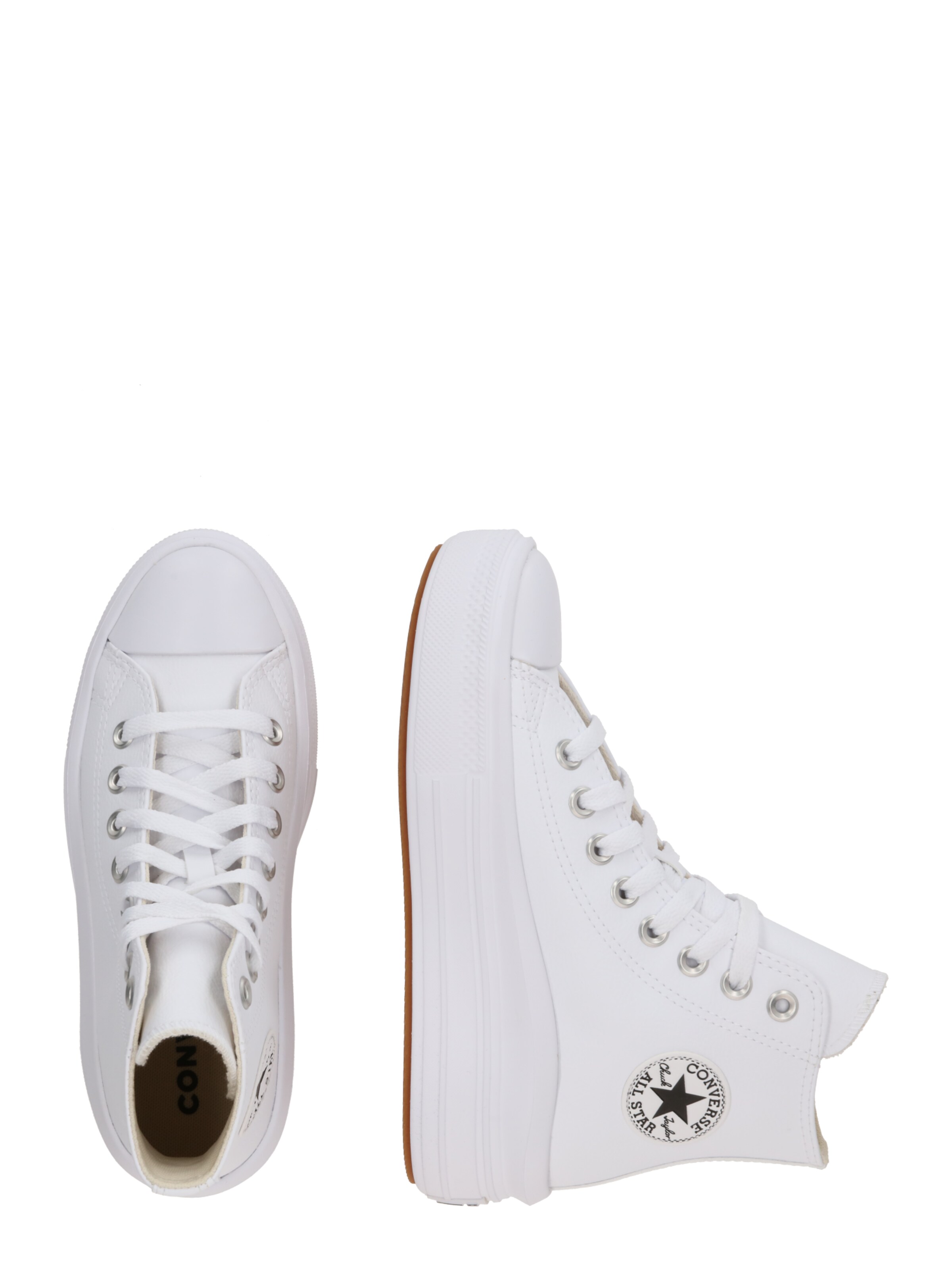 CONVERSE Trampki wysokie 'CHUCK TAYLOR ALL STAR MOVE' w kolorze biały