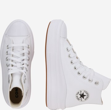 CONVERSE Σνίκερ ψηλό 'CHUCK TAYLOR ALL STAR MOVE' σε λευκό